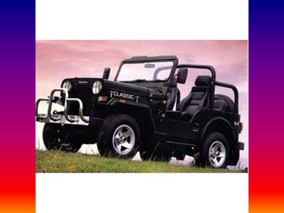 JEEP MAHINDRA  REAR RIGHT