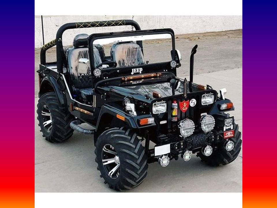 JEEP MAHINDRA DASHBOARD